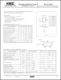 datasheet for KTC3265 by Korea Electronics Co., Ltd.