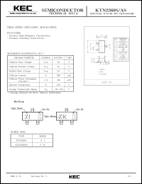 datasheet for KTN2369AS by Korea Electronics Co., Ltd.