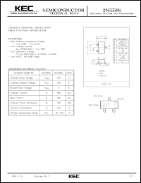 datasheet for 2N5550S by Korea Electronics Co., Ltd.