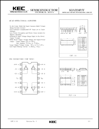 datasheet for KIA324P by Korea Electronics Co., Ltd.