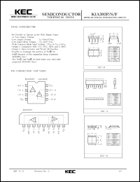 datasheet for KIA393P by Korea Electronics Co., Ltd.