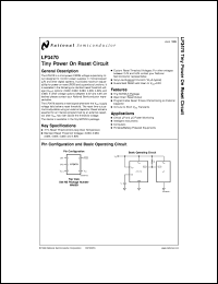 datasheet for LP3470M5X-4.63 by 