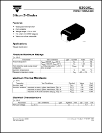 datasheet for BZG05C3V3 by Vishay Telefunken