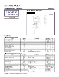 datasheet for 2SC4235 by Shindengen Electric Manufacturing Company Ltd.