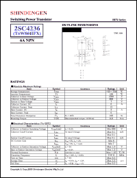 datasheet for 2SC4236 by Shindengen Electric Manufacturing Company Ltd.