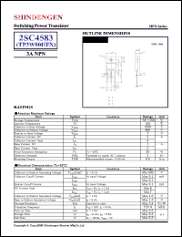 datasheet for 2SC4583 by Shindengen Electric Manufacturing Company Ltd.