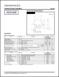 datasheet for MJ2400 by Shindengen Electric Manufacturing Company Ltd.