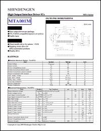 datasheet for MTA001M by Shindengen Electric Manufacturing Company Ltd.