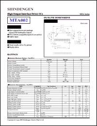 datasheet for MTA002 by Shindengen Electric Manufacturing Company Ltd.