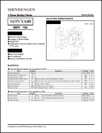 datasheet for S15VTA80 by Shindengen Electric Manufacturing Company Ltd.