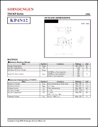 datasheet for KP4N12 by Shindengen Electric Manufacturing Company Ltd.