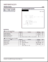 datasheet for KU10LU07 by Shindengen Electric Manufacturing Company Ltd.