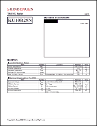 datasheet for KU10R29N by Shindengen Electric Manufacturing Company Ltd.