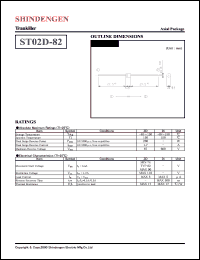 datasheet for ST02D-82 by Shindengen Electric Manufacturing Company Ltd.