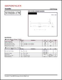 datasheet for ST02D-170 by Shindengen Electric Manufacturing Company Ltd.