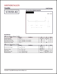 datasheet for ST03D-82 by Shindengen Electric Manufacturing Company Ltd.