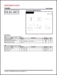 datasheet for DL04-18F1 by Shindengen Electric Manufacturing Company Ltd.