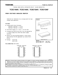 datasheet for TC9214AF by Toshiba