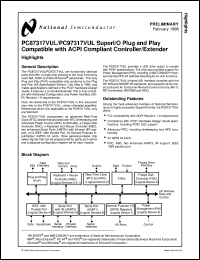 datasheet for PC97317-ICK/VUL by 