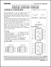 datasheet for TC74VHC126FT by Toshiba
