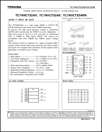 datasheet for TC74HCT32AF by Toshiba