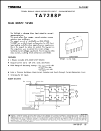 datasheet for TA7288P by Toshiba