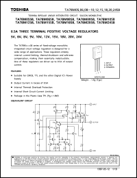 datasheet for TA78M10SB by Toshiba