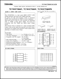 datasheet for TC74HCT08AF by Toshiba