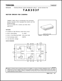 datasheet for TA8303F by Toshiba