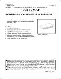 datasheet for TA8899AF by Toshiba