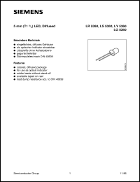 datasheet for LS5360-JM by Infineon (formely Siemens)