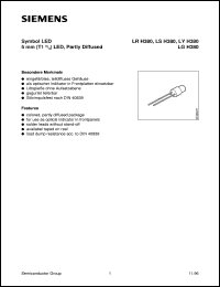 datasheet for LYH380-H by Infineon (formely Siemens)