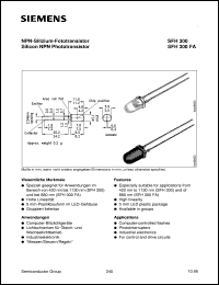 datasheet for SFH300 by Infineon (formely Siemens)