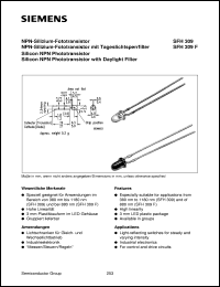 datasheet for SFH309F-4 by Infineon (formely Siemens)