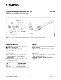 datasheet for SFH486 by Infineon (formely Siemens)