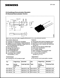 datasheet for SFH506-33 by Infineon (formely Siemens)