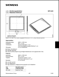 datasheet for SFH523 by Infineon (formely Siemens)