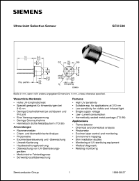 datasheet for SFH530 by Infineon (formely Siemens)