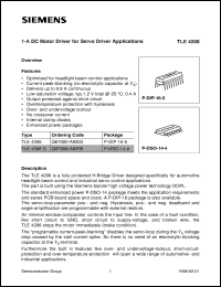 datasheet for TLE4206 by Infineon (formely Siemens)