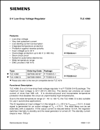 datasheet for TLE4260 by Infineon (formely Siemens)