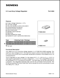 datasheet for TLE4263GM by Infineon (formely Siemens)