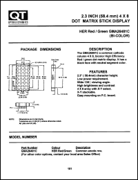 datasheet for GMA26481C by 