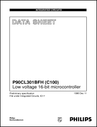 datasheet for P90CL301BFH/F5 by Philips Semiconductors