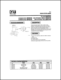 datasheet for MV5074C by 