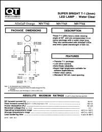 datasheet for MV7744 by 