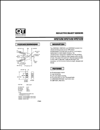 datasheet for OPB705W by 