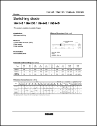 datasheet for 1N914B by ROHM