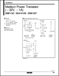 datasheet for 2SA1515S by ROHM
