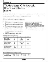 datasheet for BA3170 by ROHM