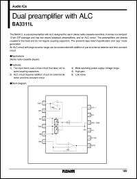 datasheet for BA3311L by ROHM